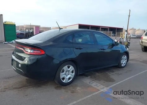 2015 Dodge Dart Se z USA, uszkodzony, nr VIN 1C3CDFAA7FD337105